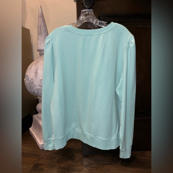 Southern Tide Aqua Long Sleeve Top - Picture 3 of 7